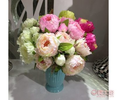 天津欣雅花藝 仿真花卉領域的專業制造商與批發商，專注芍藥牡丹一件代發